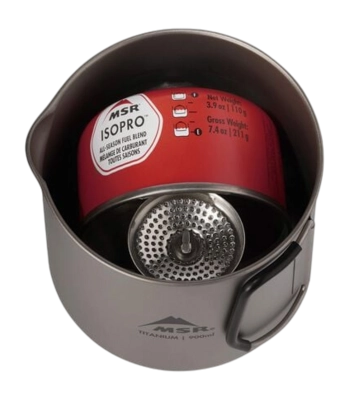 Reisketel MSR Titanium Kettle 900ml 6 Reisketel MSR Titanium Kettle 900ml - Afbeelding 6