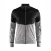 Jas Craft Men Urban Run Thermal Wind Dark Grey Melange Black