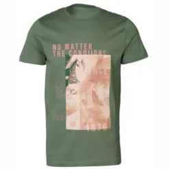 T-Shirt Brunotti Men Tim-Print Vintage Green 22