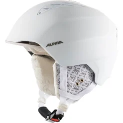 Skihelm Alpina Grand White Prosecco Matt