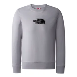 Trui The North Face Boys Drew Peak Light Crew Meld Grey