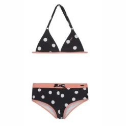 Bikini Protest Girls Noor Jr Triangle True Black