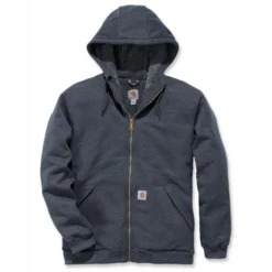 Vest Carhartt Men Sherpa Lined Midweight Zip Carbon Heather