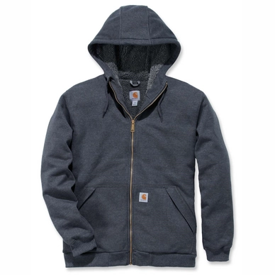 Vest Carhartt Men Sherpa Lined Midweight Zip Carbon Heather 1 Vest Carhartt Men Sherpa Lined Midweight Zip Carbon Heather