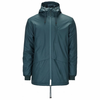 Regenjas RAINS N3 Parka Dark Teal 1 Regenjas RAINS N3 Parka Dark Teal