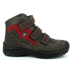 Wandelschoen Berghen Kids Arcadia Velcro Piovra Rosso