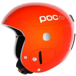 Skihelm POC Kids POCito Skull Fluorescent Orange