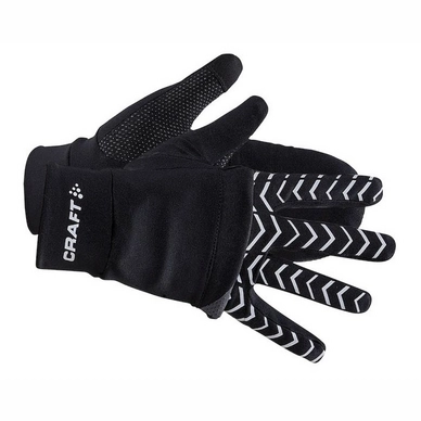 Handschoen Craft Unisex Adv Lumen Hybrid Glove Zwart 1 Handschoen Craft Unisex Adv Lumen Hybrid Glove Zwart
