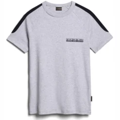 T-Shirt Napapijri Kids S-Pinta Light Grey Melange