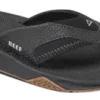 Slipper Reef Kids Fanning Black Silver 2023