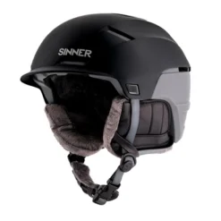 Skihelm Sinner Beartooth Matte Black Dark Grey