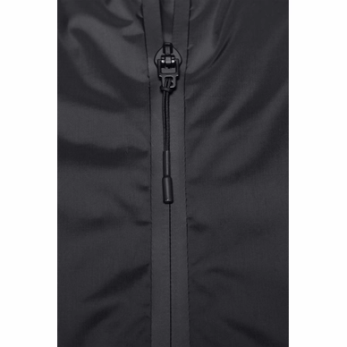 Jas Rains Unisex Padded Nylon Anorak Black 3 Jas Rains Unisex Padded Nylon Anorak Black - Afbeelding 3