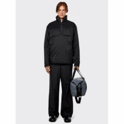 Jas Rains Unisex Padded Nylon Anorak Black 14 Jas Rains Unisex Padded Nylon Anorak Black -Outdoor Supply-NL 15490 black men 1