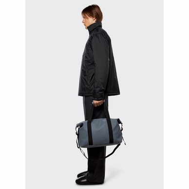 Jas Rains Unisex Padded Nylon Anorak Black 6 Jas Rains Unisex Padded Nylon Anorak Black - Afbeelding 6