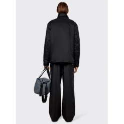 Jas Rains Unisex Padded Nylon Anorak Black 16 Jas Rains Unisex Padded Nylon Anorak Black -Outdoor Supply-NL 15490 black men 3