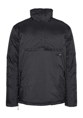 Jas Rains Unisex Padded Nylon Anorak Black 1 Jas Rains Unisex Padded Nylon Anorak Black