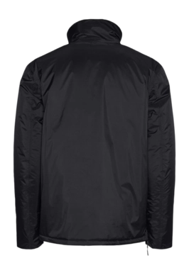 Jas Rains Unisex Padded Nylon Anorak Black 2 Jas Rains Unisex Padded Nylon Anorak Black - Afbeelding 2