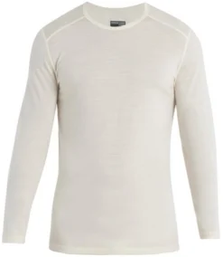 Ondershirt Icebreaker Men 200 Oasis LS Crewe Undyed