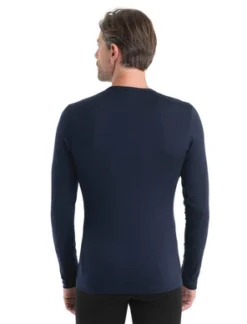 Ondershirt Icebreaker Men Merino 200 Oasis LS Crewe Remarkables Midnight Navy -Outdoor Supply-NL 16672371602631thumbnail2525x1220page12359084