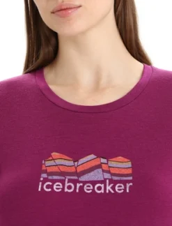 T-Shirt Icebreaker Women Tech Lite II SS Tee Mountain Geology Go Berry 9 T-Shirt Icebreaker Women Tech Lite II SS Tee Mountain Geology Go Berry -Outdoor Supply-NL 16692084 polplkoszulka damska icebreaker tech lite ii ss tee mountain geology go berry 66602