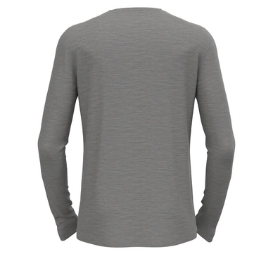 Ondershirt Odlo Men Bl Top Crew Neck L/S Merino 200 Odlo Steel Grey Melange 2 Ondershirt Odlo Men Bl Top Crew Neck L/S Merino 200 Odlo Steel Grey Melange - Afbeelding 2