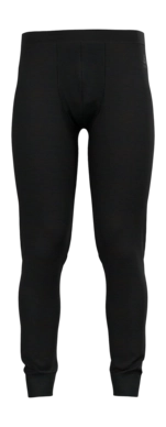 Ondergoed Odlo Men Bl Bottom Long Merino 200 Black