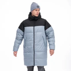 Jas Bergans Unisex Oslo Urban Down Parka Husky Blue/Black -Outdoor Supply-NL 16901391484 254058