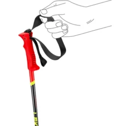 Skistok Leki Racing Kids Bright Red Black Neon Yellow -Outdoor Supply-NL 17035703 23racing kids653443012