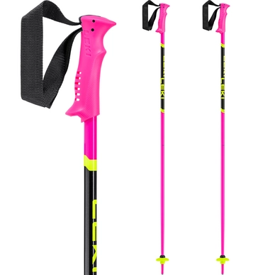 Skistok Leki Racing Kids Neonpink Black Neon Yellow 1 Skistok Leki Racing Kids Neonpink Black Neon Yellow
