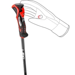 Skistok Leki Airfoil 3D Black Dark Anthracite Bright Red 8 Skistok Leki Airfoil 3D Black Dark Anthracite Bright Red -Outdoor Supply-NL 17036454 23airfoil 3d653679513