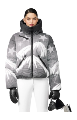 Ski Jas Goldbergh Women Pammy Dotty Black/White 3 Ski Jas Goldbergh Women Pammy Dotty Black/White - Afbeelding 3
