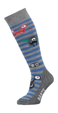 Skisok Barts Kids Skisock Monsters Kids Heather Grey