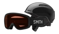 Skihelm Combo Skibril Smith Kids Glide Mips Snowday Black