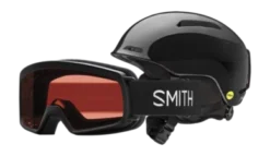 Skihelm Combo Skibril Smith Kids Glide Mips Rascal Black