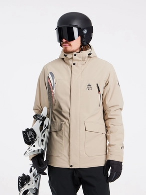 Ski Jas Protest Men Prteidem Bamboo Beige 2 Ski Jas Protest Men Prteidem Bamboo Beige - Afbeelding 2