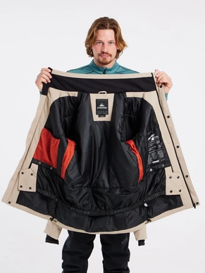 Ski Jas Protest Men Prteidem Bamboo Beige 7 Ski Jas Protest Men Prteidem Bamboo Beige - Afbeelding 7