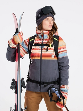 Ski Jas Protest Women Prtdryad Shadow Grey 2 Ski Jas Protest Women Prtdryad Shadow Grey - Afbeelding 2