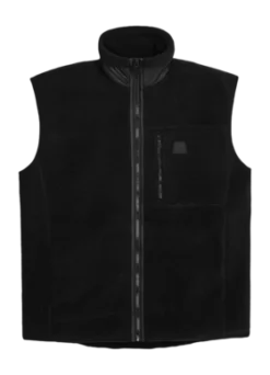 Bodywarmer Rains Unisex Yermo Fleece Vest T1 Black