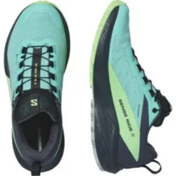 Trailrunning Schoen Salomon Women Sense Ride 5 GTX Blue Radiance Green Ash India Ink -Outdoor Supply-NL 18627866 l4721600010ghosense ride 5 gtx wblue radiancegreenpngthumb319319