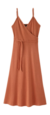 Jurk Patagonia Women Wear With All Dress Longplains Sienna Clay