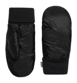 Want RAINS Unisex Puffer Mittens Ripstop Black