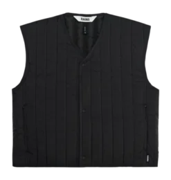 Bodywarmer RAINS Unisex Banja Short Liner W Vest Black