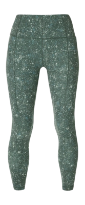 Legging Sweaty Betty Women Super Soft 7/8 Yoga Green Multi Speckle