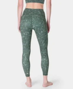 Legging Sweaty Betty Women Super Soft 7/8 Yoga Green Multi Speckle -Outdoor Supply-NL 19988365 sb6916greenmultispeckleprint78length2