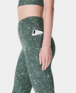 Legging Sweaty Betty Women Super Soft 7/8 Yoga Green Multi Speckle -Outdoor Supply-NL 19988367 sb6916greenmultispeckleprint78length5