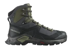 Wandelschoen Salomon Men Quest Element GTX Black Deep Lichen Green Olive Night
