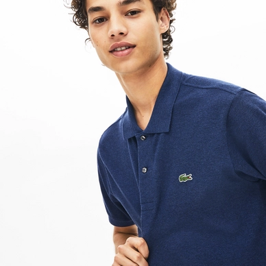Polo Lacoste Men L1264 Classic Fit Dark Indigo Blue 2 Polo Lacoste Men L1264 Classic Fit Dark Indigo Blue - Afbeelding 2