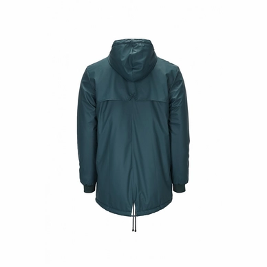Regenjas RAINS N3 Parka Dark Teal 2 Regenjas RAINS N3 Parka Dark Teal - Afbeelding 2