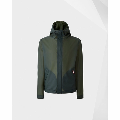 Regenjas Hunter Men Original Vinyl Windcheater Dark Olive 2 Regenjas Hunter Men Original Vinyl Windcheater Dark Olive - Afbeelding 2