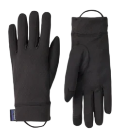 Handschoen Patagonia Cap Mw Liner Gloves Black